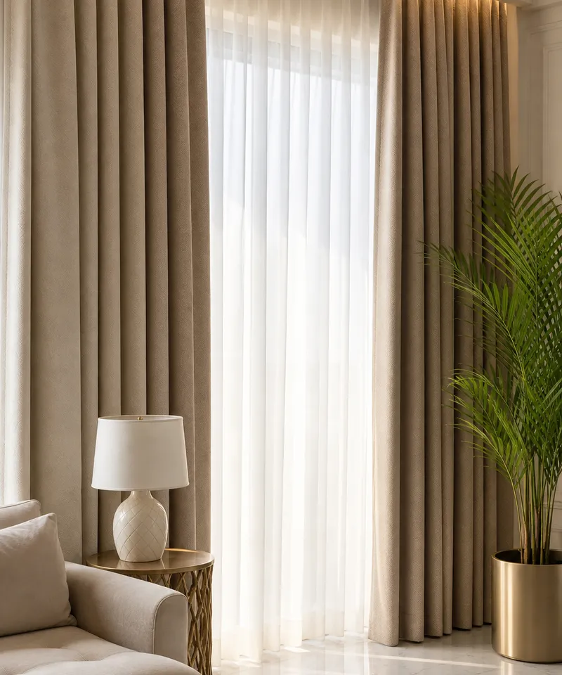 Curtains & Drapery sourced from Pakistan by NOVRIN TEXTILES